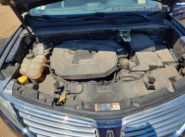 5LMCJ1C97GUJ11912 2016 LINCOLN MKC Blue Вид задньої частини салону