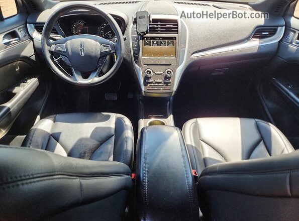 5LMCJ1C97GUJ11912 2016 LINCOLN MKC Blue Вид панелі приладів