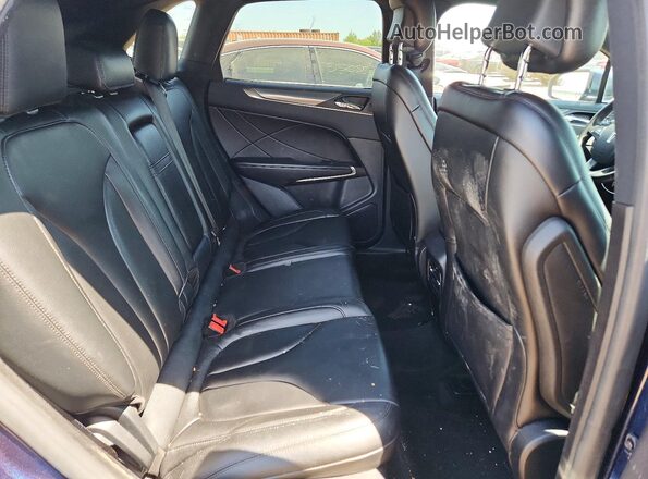 5LMCJ1C97GUJ11912 2016 LINCOLN MKC Blue Вид задніх сидінь