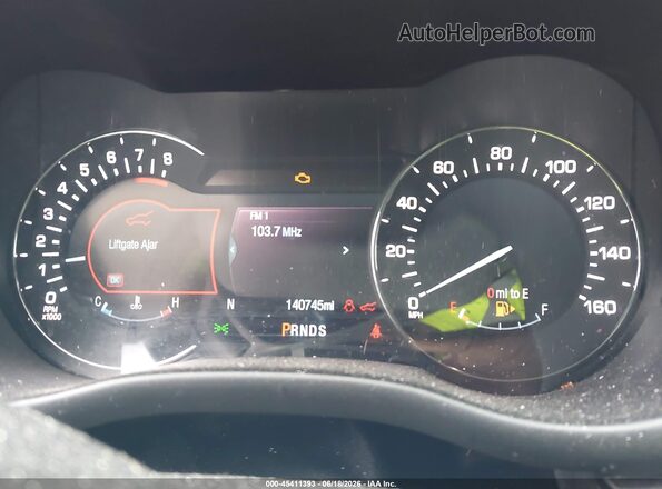 5LMCJ1C98GUJ12518 2016 LINCOLN MKC Burgundy Widok tylnych siedzeń