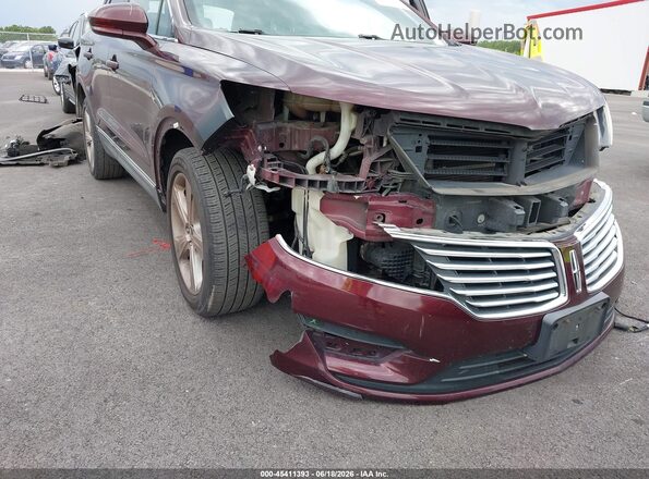 5LMCJ1C98GUJ12518 2016 LINCOLN MKC Burgundy Widok zestawu wskaźników
