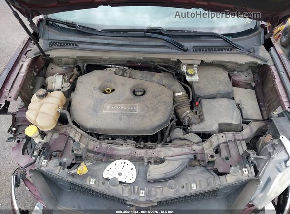 5LMCJ1C98GUJ12518 2016 LINCOLN MKC Burgundy Widok z tyłu