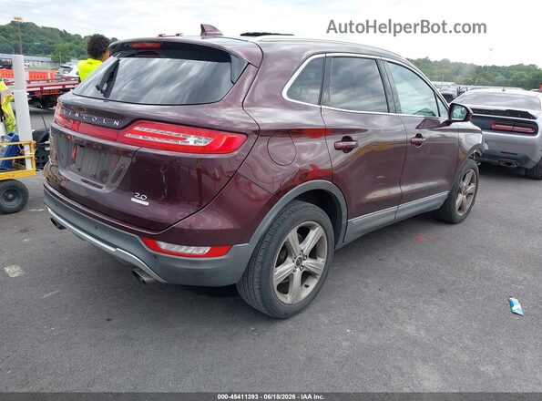 5LMCJ1C98GUJ12518 2016 LINCOLN MKC Burgundy Tył prawy