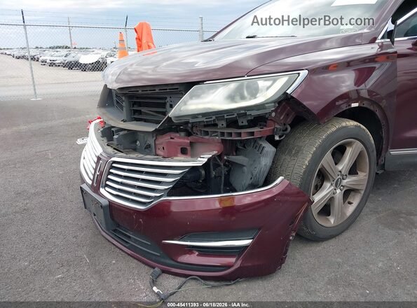 5LMCJ1C98GUJ12518 2016 LINCOLN MKC Burgundy Widok wnętrza 360 stopni
