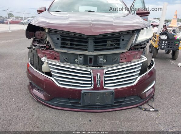 5LMCJ1C98GUJ12518 2016 LINCOLN MKC Burgundy Widok z przodu