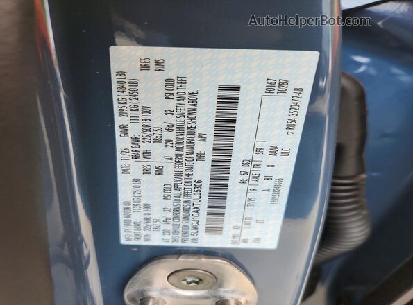 5LMCJ1CAXTUL05306 2026 LINCOLN CORSAIR Blue Vista del compartimento del motor