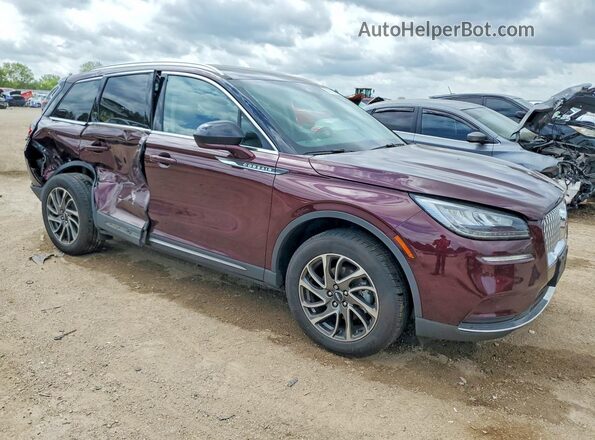 5LMCJ1D93MUL05685 2021 LINCOLN CORSAIR Maroon წინა მარჯვენა