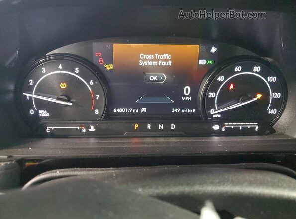 5LMCJ1D95MUL19815 2021 LINCOLN CORSAIR Gray Instrument cluster view