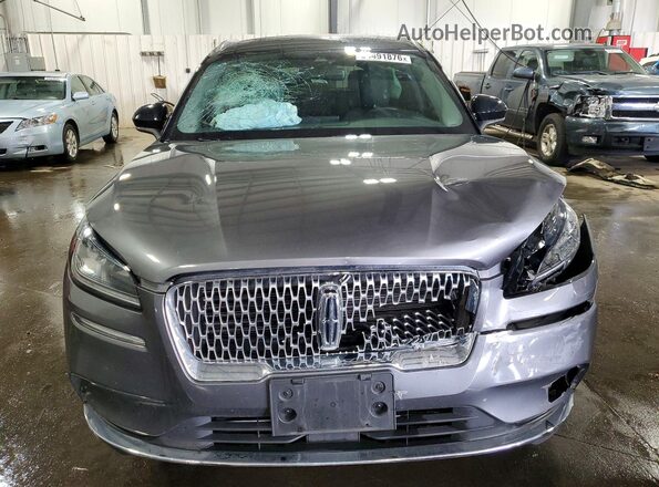 5LMCJ1D95MUL19815 2021 LINCOLN CORSAIR Gray Front view