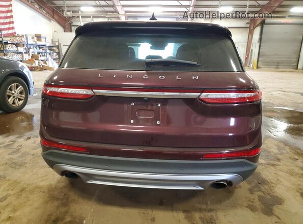 5LMCJ1D95MUL28501 2021 LINCOLN CORSAIR Burgundy Vista trasera