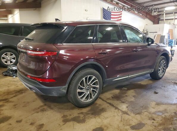 5LMCJ1D95MUL28501 2021 LINCOLN CORSAIR Burgundy Trasero derecho
