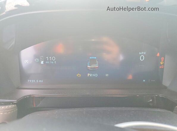 5LMCJ1DA9SUL10977 2025 LINCOLN CORSAIR Gray Вид щитка приладів