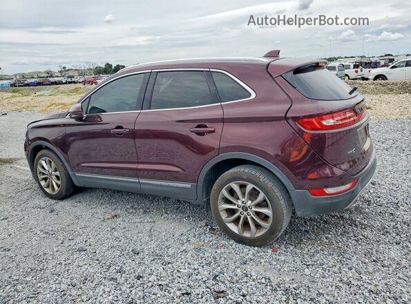 5LMCJ2C91KUL39631 2019 LINCOLN MKC Burgundy Trasero izquierdo