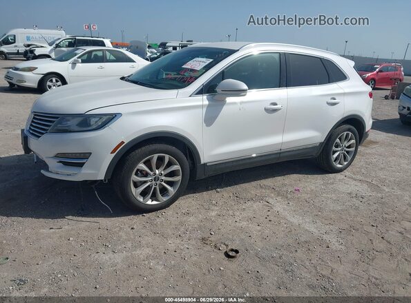 5LMCJ2C93JUL22277 2018 LINCOLN MKC Белый Передняя левая четверть