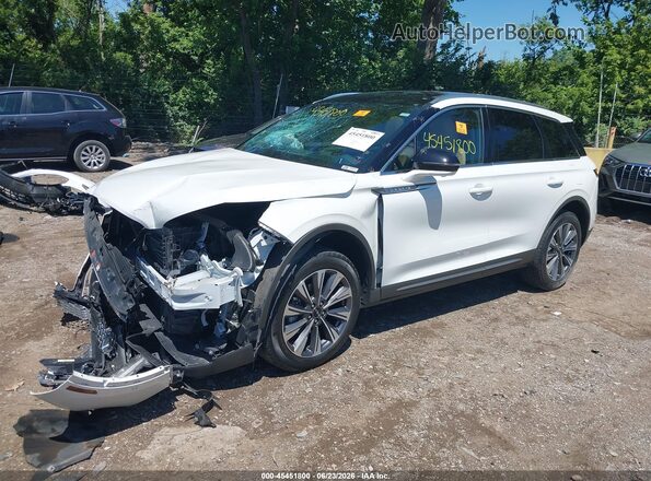5LMCJ2C93NUL17201 2022 LINCOLN CORSAIR White Vista tres cuartos delantera izquierda