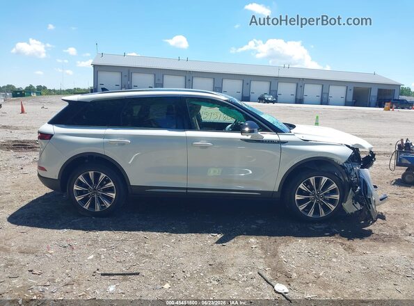 5LMCJ2C93NUL17201 2022 LINCOLN CORSAIR White Vista interior de 360 grados
