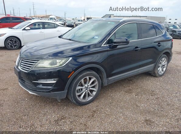 5LMCJ2C96GUJ20610 2016 LINCOLN MKC Black Առջևի ձախ երեք քառորդ տեսարան