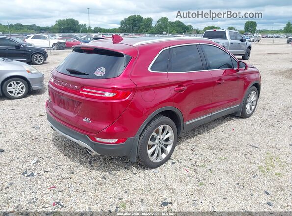5LMCJ2C96GUJ31039 2016 LINCOLN MKC Красный Задняя правая четверть