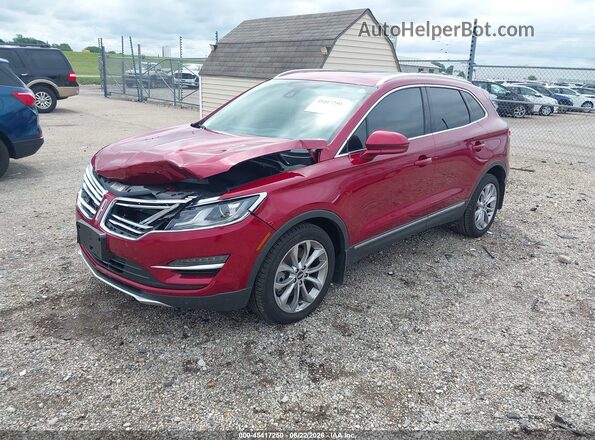 5LMCJ2C96GUJ31039 2016 LINCOLN MKC Красный Передняя левая четверть