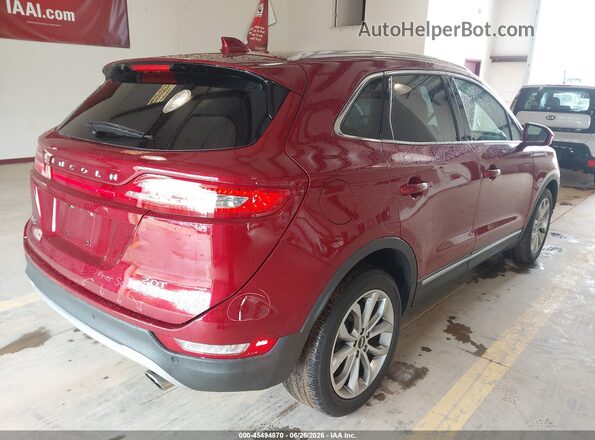 5LMCJ2C96HUL68518 2017 LINCOLN MKC Red Задня права чверть