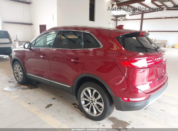5LMCJ2C96HUL68518 2017 LINCOLN MKC Red Задня ліва чверть