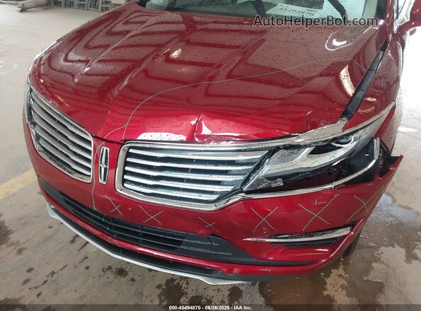 5LMCJ2C96HUL68518 2017 LINCOLN MKC Red Вид спереду