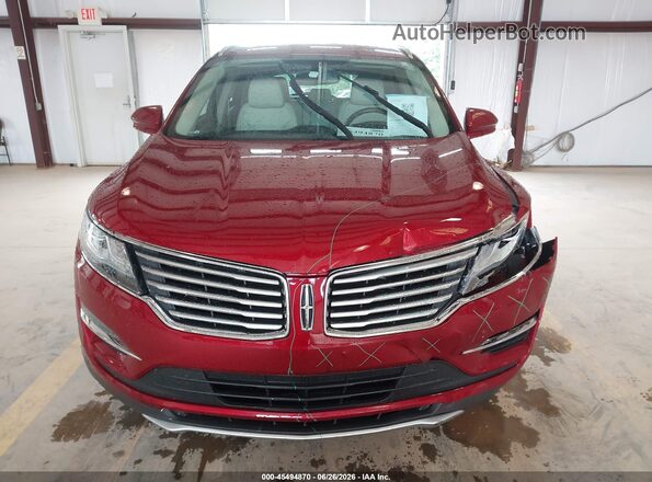 5LMCJ2C96HUL68518 2017 LINCOLN MKC Red Вид щитка приладів
