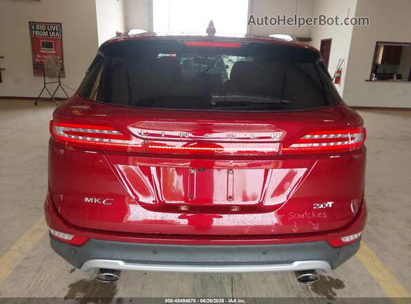 5LMCJ2C96HUL68518 2017 LINCOLN MKC Red 