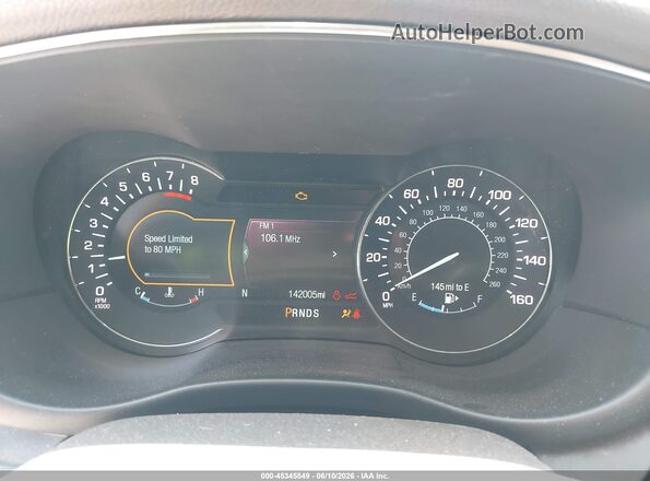 5LMCJ2C99GUJ05308 2016 LINCOLN MKC White Widok tylnych siedzeń