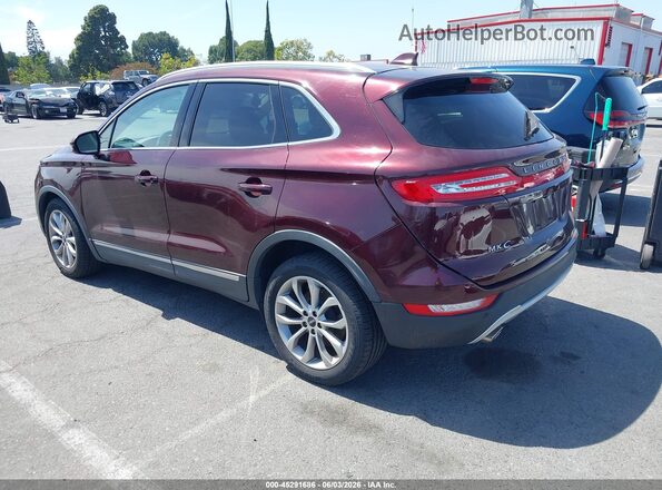 5LMCJ2C9XHUL57991 2017 LINCOLN MKC Burgundy Trasero izquierdo