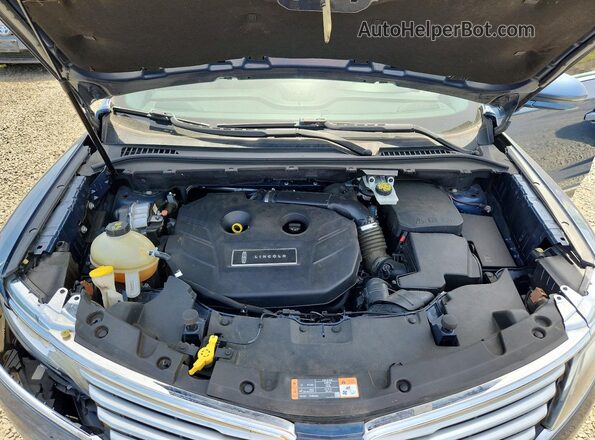 5LMCJ2C9XJUL04424 2018 LINCOLN MKC Blue ძრავის განყოფილების ხედი