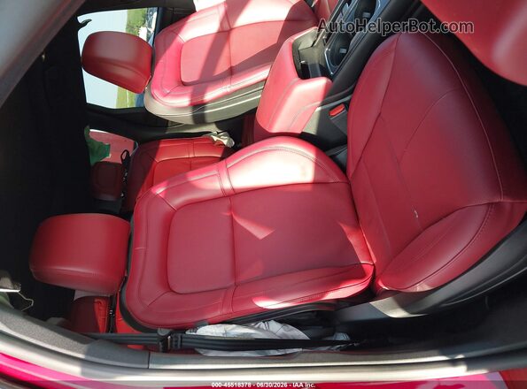 5LMCJ2CA0TUL07930 2026 LINCOLN CORSAIR Red Vista de la etiqueta del VIN