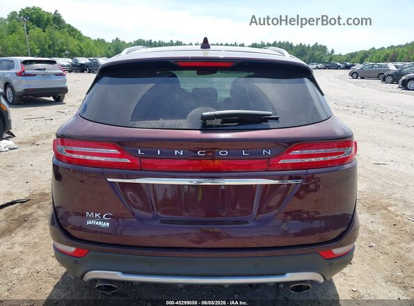 5LMCJ2D90KUL09695 2019 LINCOLN MKC Burgundy 