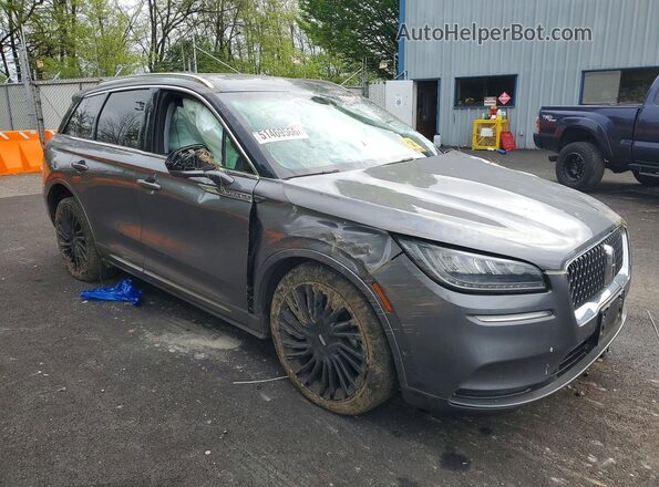 5LMCJ2D92MUL02847 2021 LINCOLN CORSAIR Gray Delantero derecho