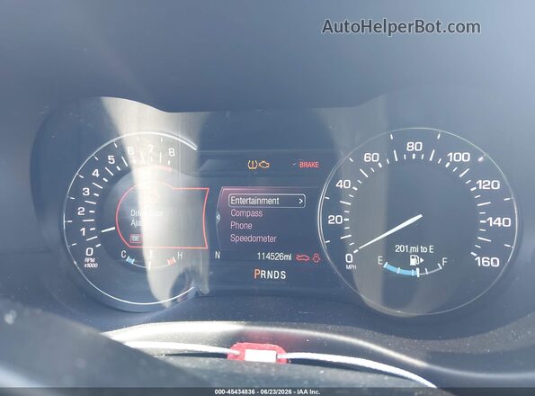 5LMCJ2D94KUL44403 2019 LINCOLN MKC White Widok tylnych siedzeń