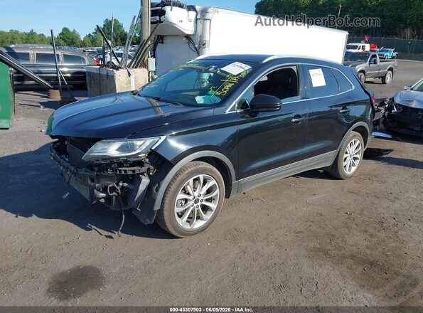 5LMCJ2D99GUJ11575 2016 LINCOLN MKC Black Առջևի ձախ երեք քառորդ տեսարան