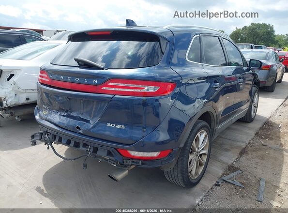 5LMCJ2D9XGUJ15294 2016 LINCOLN MKC Blue Задня права чверть