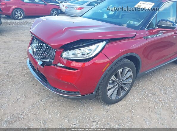 5LMCJ2DH2LUL15362 2020 LINCOLN CORSAIR Red Front view