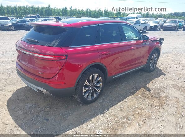 5LMCJ2DH2LUL15362 2020 LINCOLN CORSAIR Red Rear right