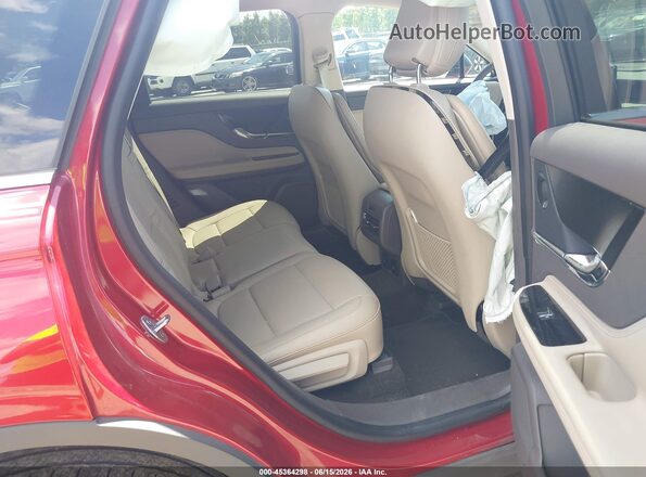 5LMCJ2DH2LUL15362 2020 LINCOLN CORSAIR Red VIN sticker view