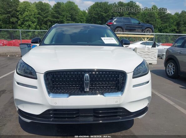 5LMCJ2DH5NUL02527 2022 LINCOLN CORSAIR White Widok zestawu wskaźników