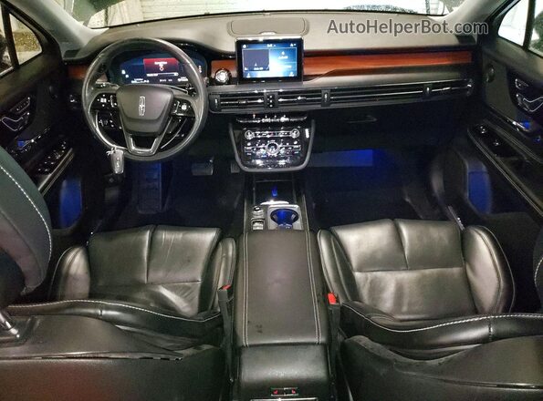5LMCJ2DH8LUL09534 2020 LINCOLN CORSAIR Black Dashboard view
