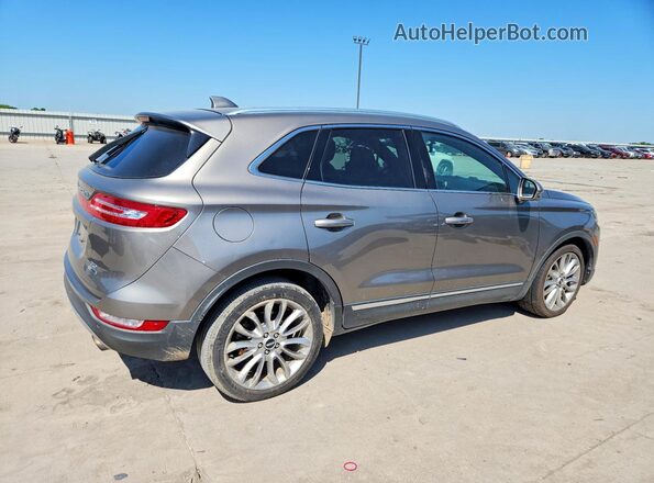 5LMCJ3C91GUJ11206 2016 LINCOLN MKC Серый Задняя правая четверть