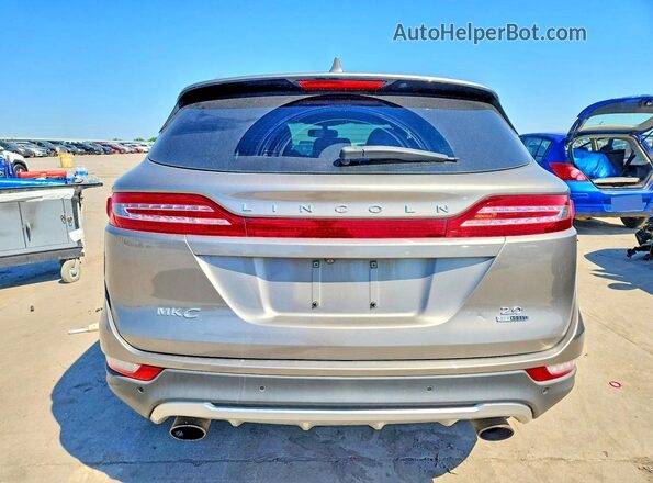 5LMCJ3C91GUJ11206 2016 LINCOLN MKC Серый Вид сзади