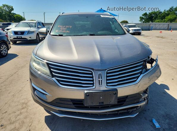 5LMCJ3C91GUJ11206 2016 LINCOLN MKC Серый Вид спереди