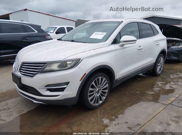 5LMCJ3C94GUJ31109 2016 LINCOLN MKC White Передня ліва чверть