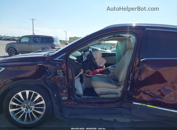 5LMCJ3C94HUL04967 2017 LINCOLN MKC Burgundy Front view
