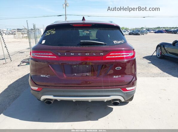 5LMCJ3C94HUL04967 2017 LINCOLN MKC Burgundy 