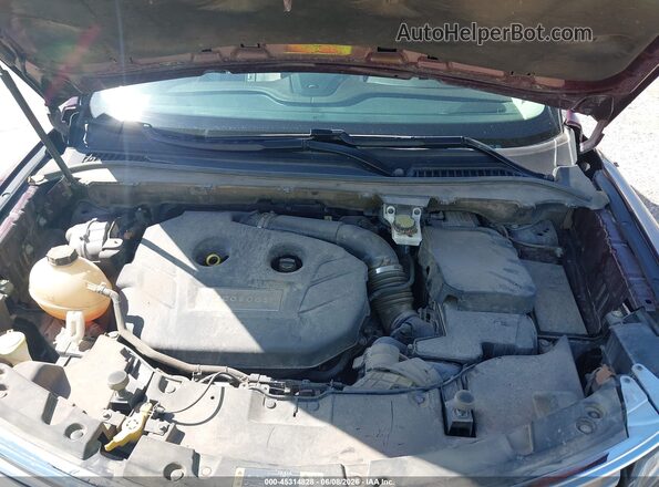 5LMCJ3C94HUL04967 2017 LINCOLN MKC Burgundy Rear view