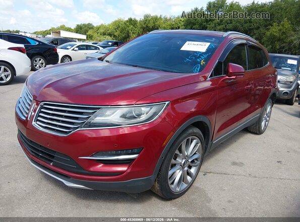 5LMCJ3C94HUL09280 2017 LINCOLN MKC Burgundy Front left
